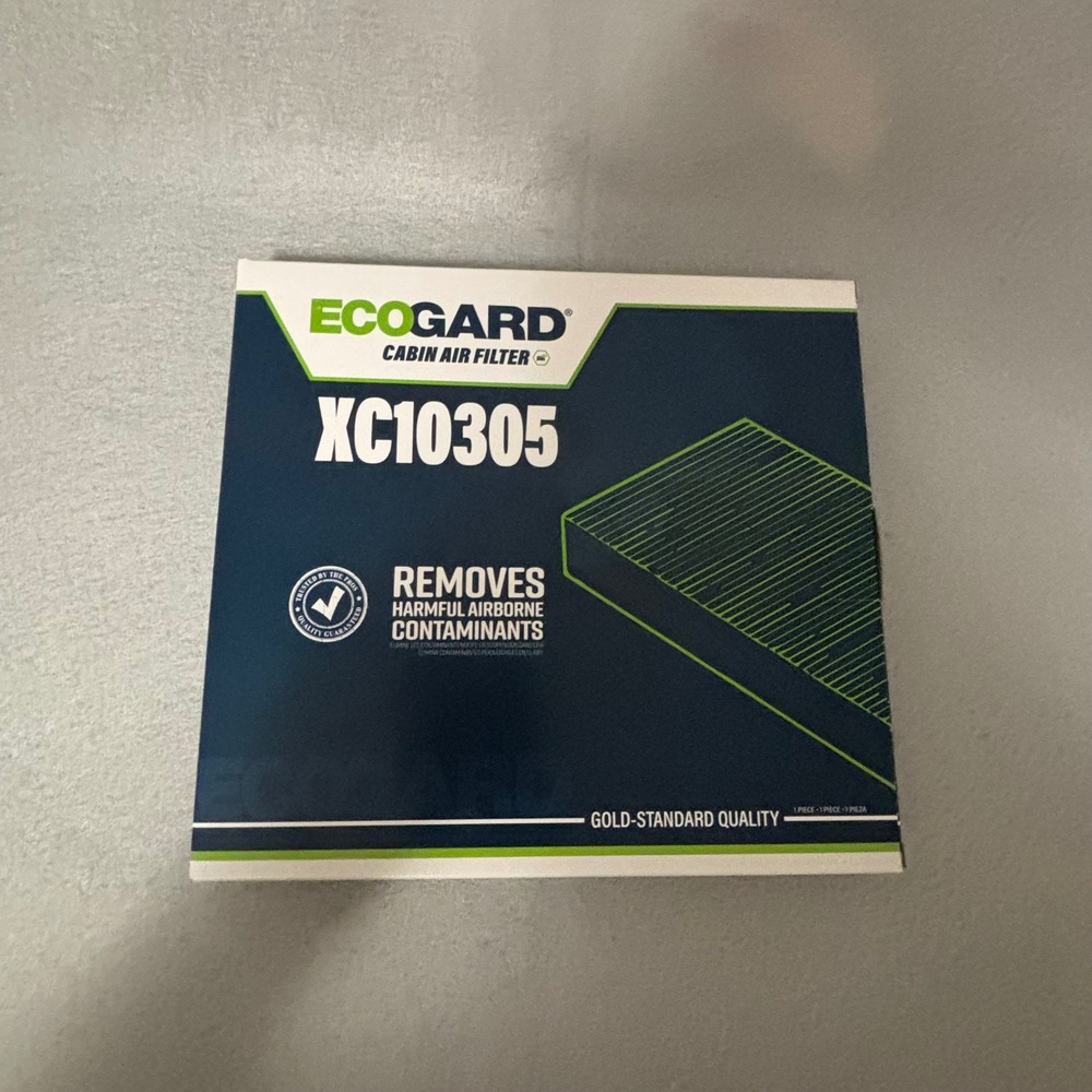 EcoGard XC10305 Cabin Air Filter Premium Replacement Automotive Air Filter